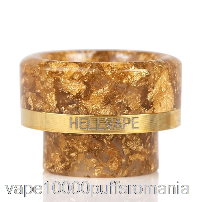Vape Romania Hellvape Ag+/passage Rda Drip Tip Gold